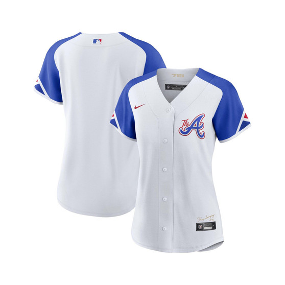 Women's White Atlanta Braves 2023 City Connect Replica Jersey
