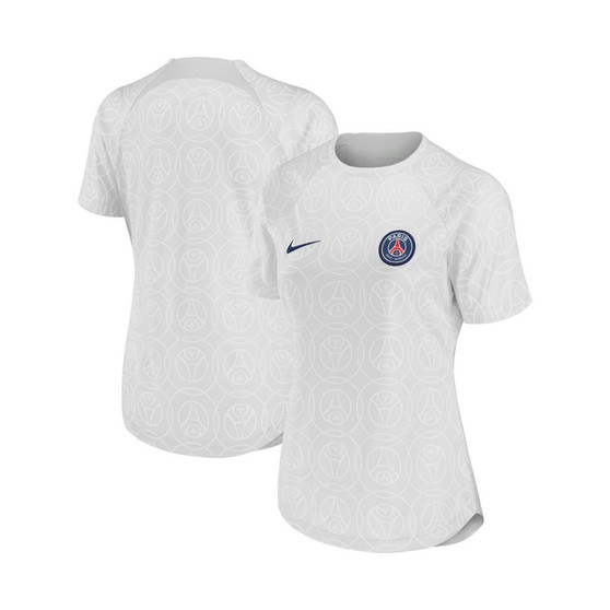 Women's Gray Paris Saint-Germain 2022/23 Pre-Match Home Performance Top