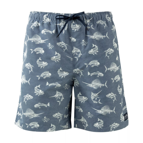 Men's Fish N' Bones Board Shorts