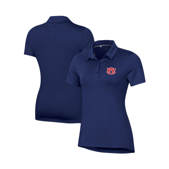 Women's Navy Auburn Tigers Performance Polo Shirt