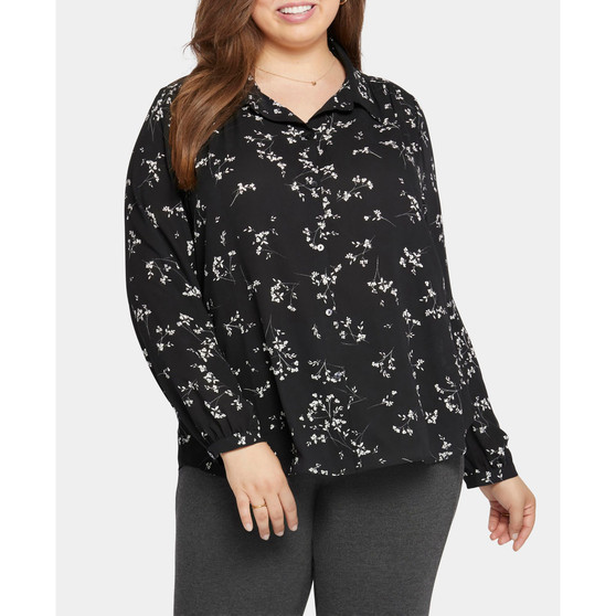 Plus Size Modern Blouse