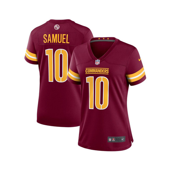 Women's Curtis Samuel Burgundy Washington Commanders Game Jersey