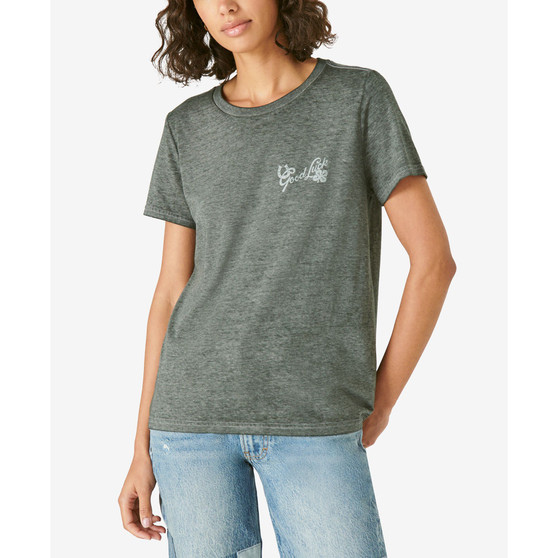 Women's Lucky Horseshoe Graphic T-Shirt