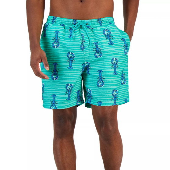Men's Lobster Waves Swim Trunks, Created for Macy's