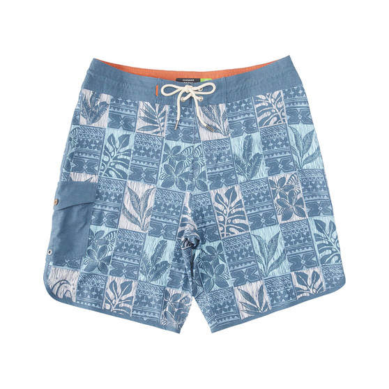 Quiksilver Men's Leaf Boxes Scallop Boardshorts