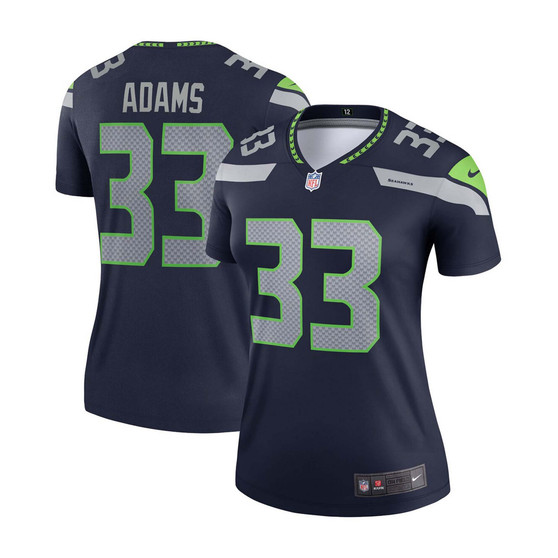 Women's Jamal Adams College Navy Seattle Seahawks Legend Jersey