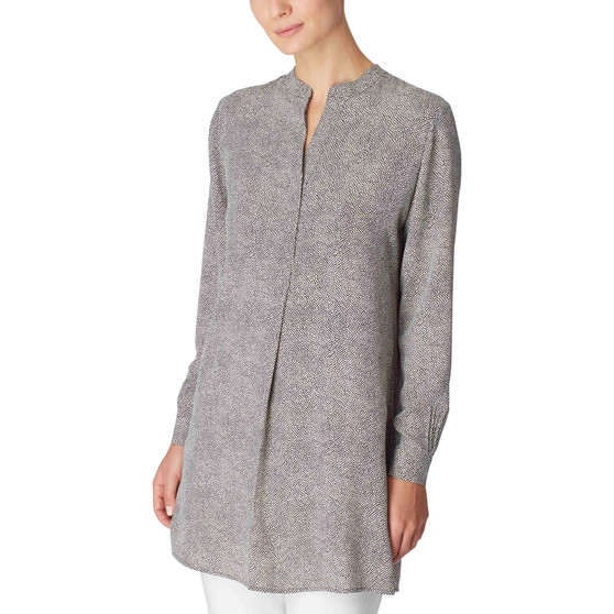 Printed Long-Length Tunic