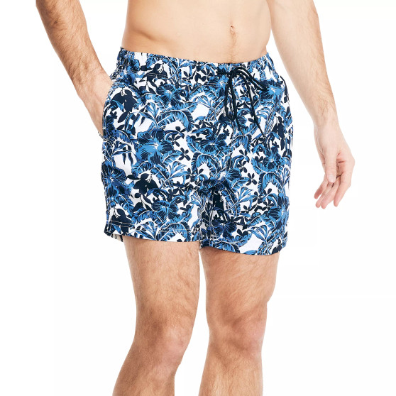 Men's Quick-Dry Floral-Print 6" Swim Trunks