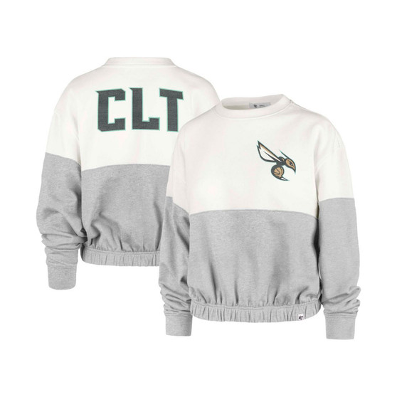 Women's Cream Charlotte Hornets 2022/23 City Edition Take Two Bonita Sweatshirt