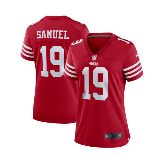 Women's Deebo Samuel Scarlet San Francisco 49ers Player Game Jersey
