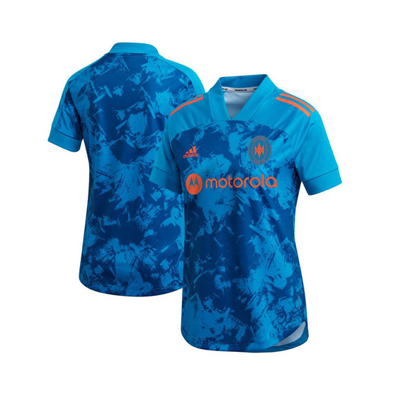 Women's Blue Chicago Fire 2021 Primeblue Replica Jersey