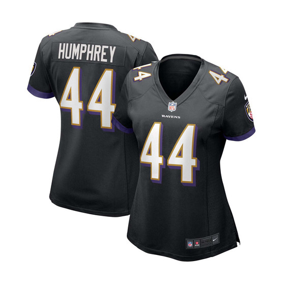 Women's Marlon Humphrey Black Baltimore Ravens Game Jersey