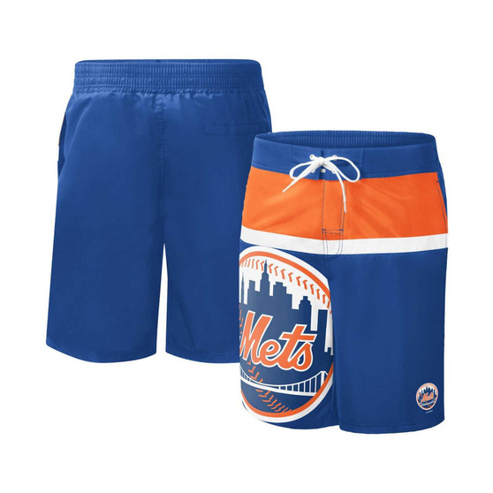 Men's Royal New York Mets Sea Wind Swim Shorts