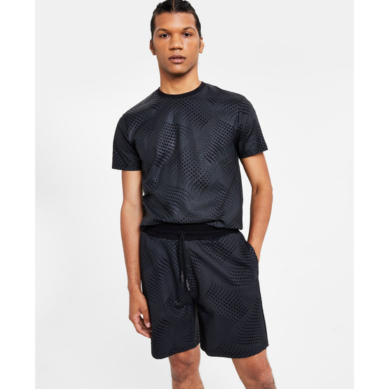 Men's Regular-Fit Printed Jogger Shorts