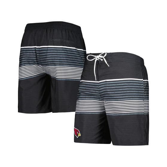 Men's Black Arizona Cardinals Coastline Volley Swim Shorts