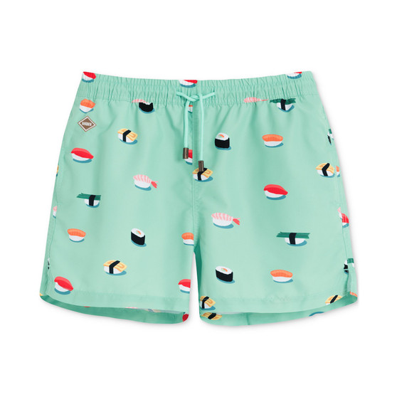 Men's Jiro Regular-Fit Printed Swim Trunks