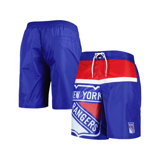 Men's Blue New York Rangers Sea Wind Swim Trunks