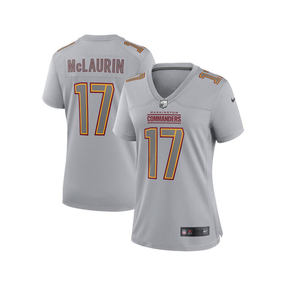 Women's Terry McLaurin Gray Washington Commanders Atmosphere Fashion Game Jersey