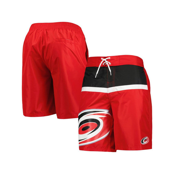 Men's Red Carolina Hurricanes Sea Wind Swim Trunks