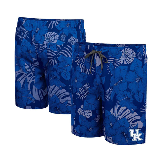 Men's Royal Kentucky Wildcats The Dude Swim Shorts