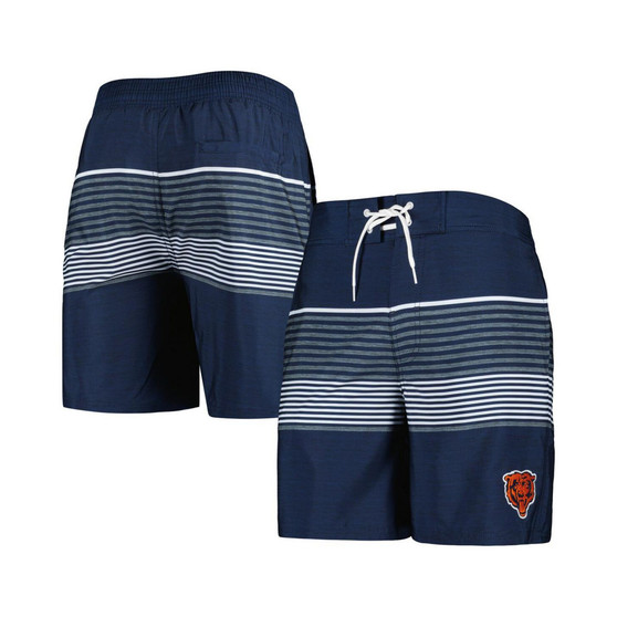 Men's Navy Chicago Bears Coastline Volley Swim Shorts