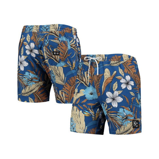 Men's x '47 Brand Royal Kansas City Royals Cannonball Tropics Swim Shorts