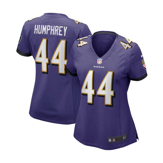 Women's Marlon Humphrey Purple Baltimore Ravens Game Player Jersey
