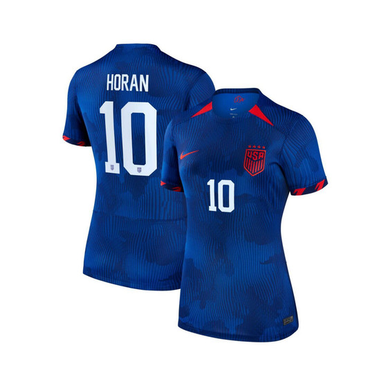 Women's Lindsey Horan Royal USWNT 2023 Away Replica Jersey