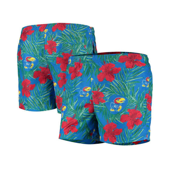 Men's Royal Kansas Jayhawks Swimming Trunks