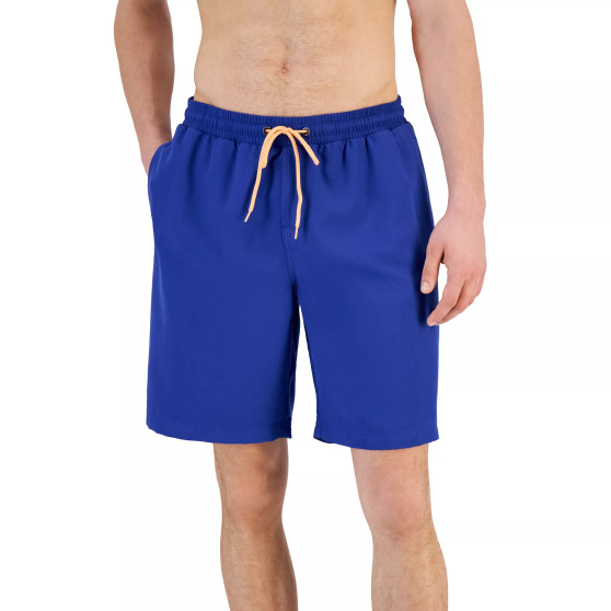 Men's Quick-Dry Performance Solid 9" Swim Trunks, Created for Macy's