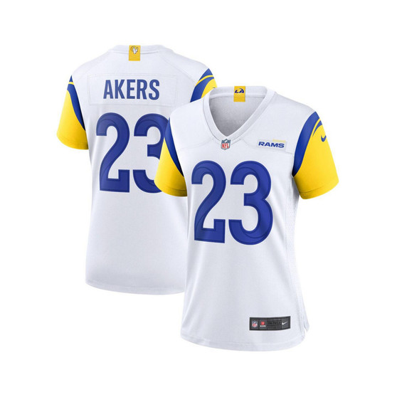 Women's Cam Akers White Los Angeles Rams Game Jersey