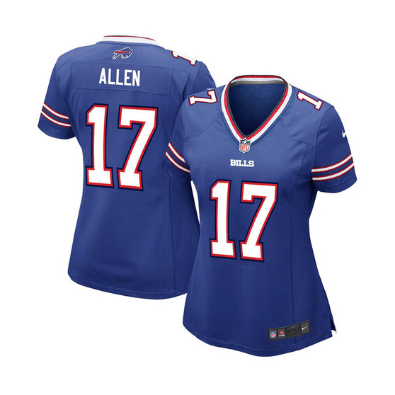 Women's Josh Allen Royal Buffalo Bills Game Player Jersey