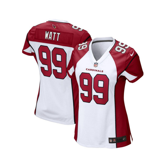 Women's J.J. Watt White Arizona Cardinals Game Jersey