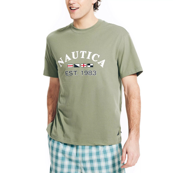 Men's Relaxed-Fit Logo Graphic Sleep T-Shirt