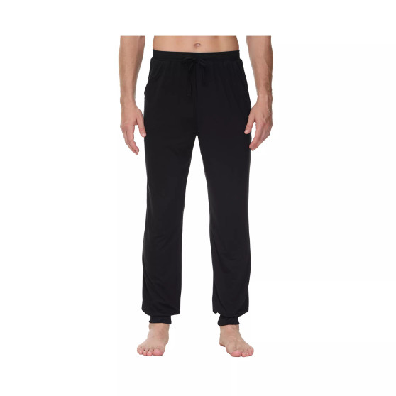 Men's Heat Retaining Contrast Trim Pajama Pants