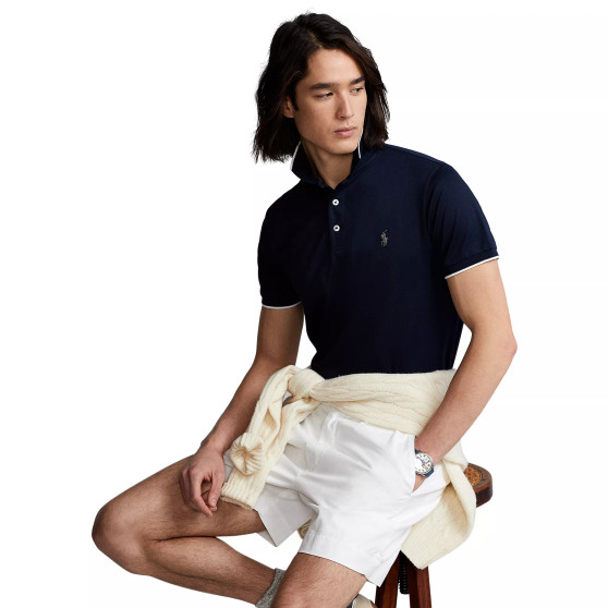 Men's Custom Slim Fit Birdseye Polo Shirt