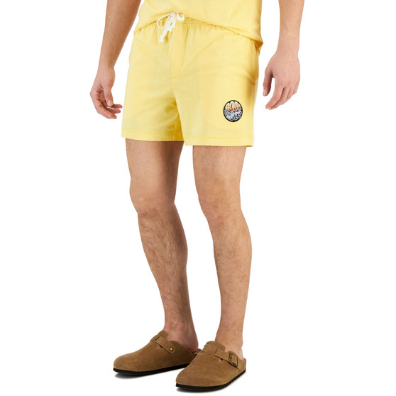 Men's Good Vibes Patch  5" Pajama Shorts, Created for Macy's