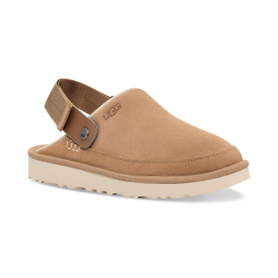 Men's Goldencoast Suede Heel Strap Clog