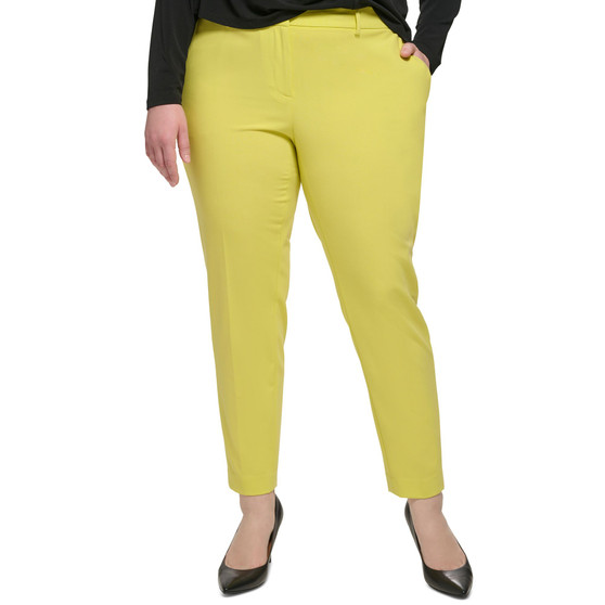 Plus Size Slim-Leg Pants