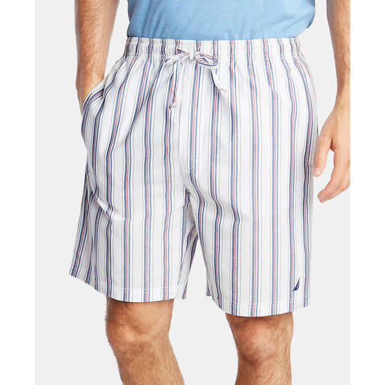 Men's Cotton Striped Pajama Shorts
