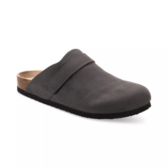 Men's Kade Microfiber Clog Slipper, Created for Macy's