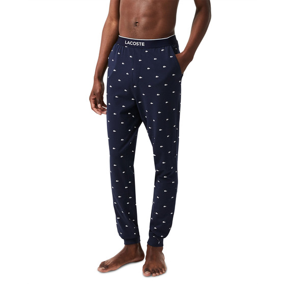 Men's Stretch Croc Logo-Print Pajama Joggers