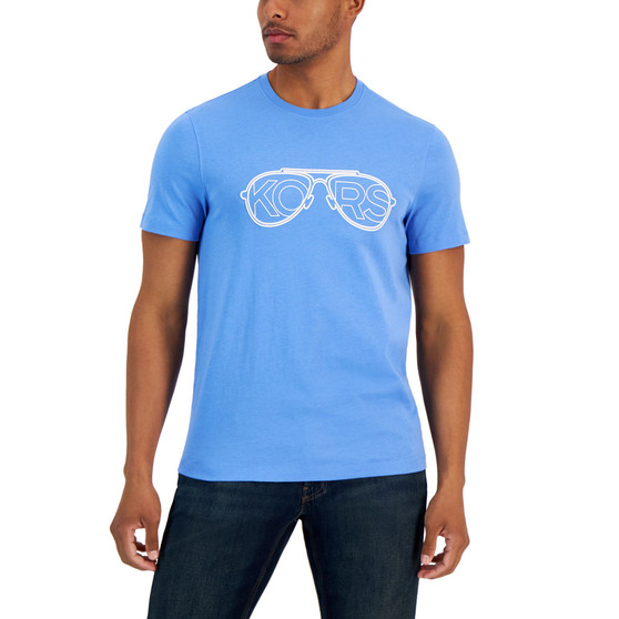 Men's Metal Aviator Modern-Fit Logo Graphic T-Shirt