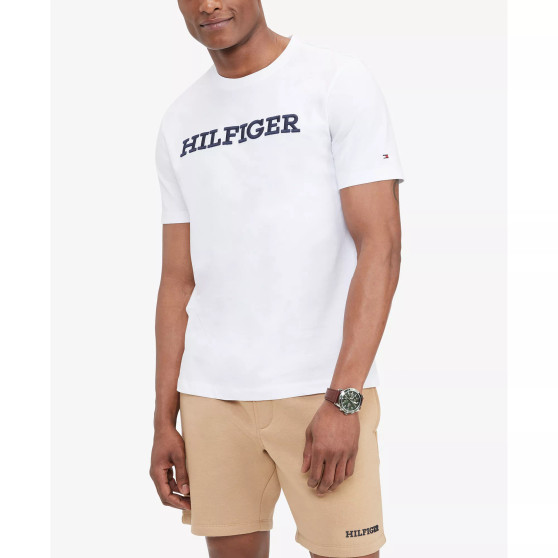 Men's Regular-Fit Embroidered Monotype Logo Graphic T-Shirt