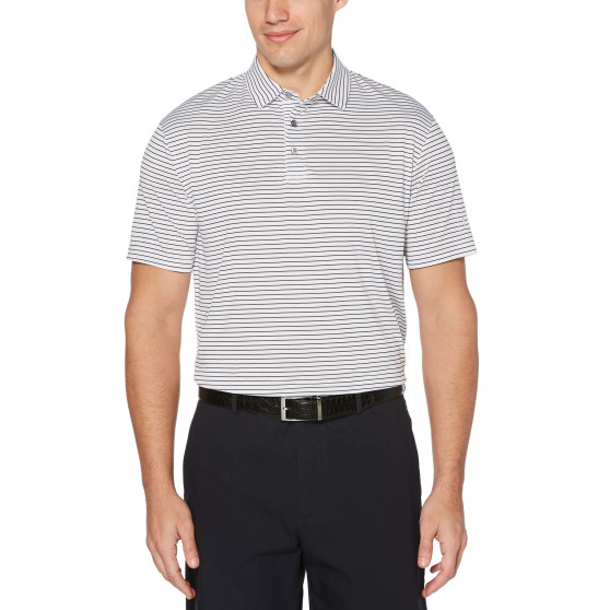 Men's Feeder Stripe Performance Golf Polo Shirt