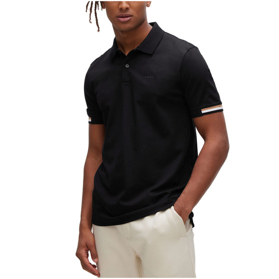 BOSS Men's Rubberized Logo Slim-Fit Polo Shirt
