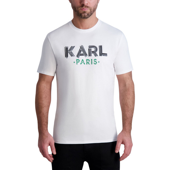 Men's Textured Logo T-shirt