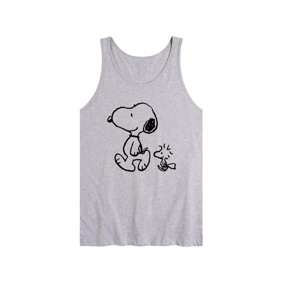 Men's Peanuts Snoopy Woodstock Tank