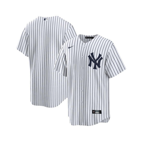 Men's New York Yankees Official Blank Replica Jersey