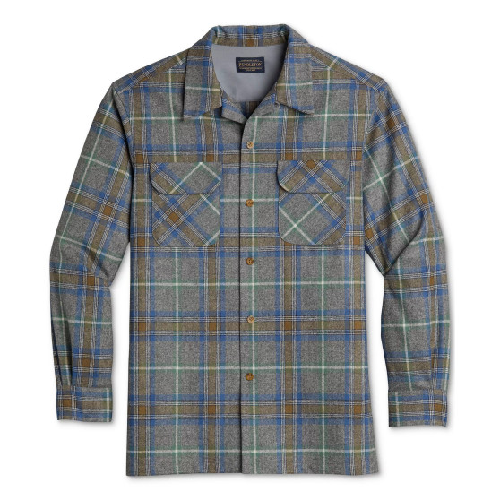 Men's Wool Button Down Original Board Shirt